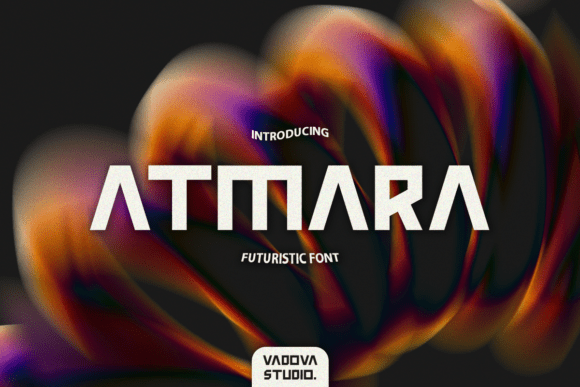 Atmara: A Sharp, Futuristic Display Font for Bold Web Designs