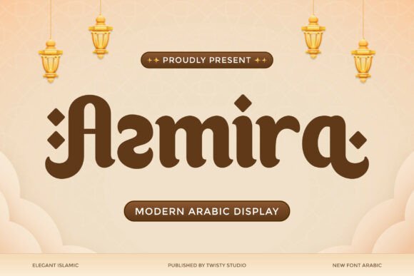 Azmira Font Download: A Modern Arabic Display Typeface