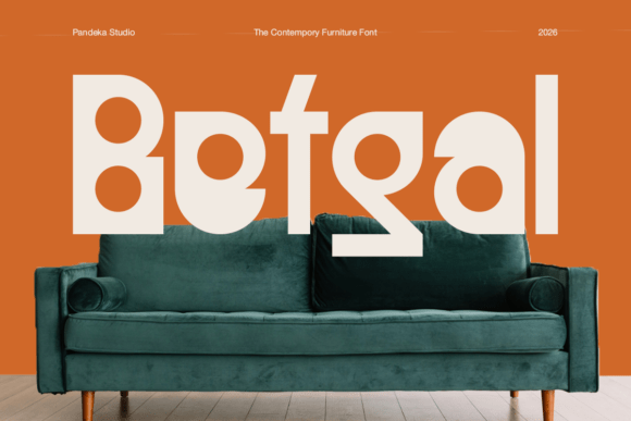 Betgal: A Modern Font for Professional Branding