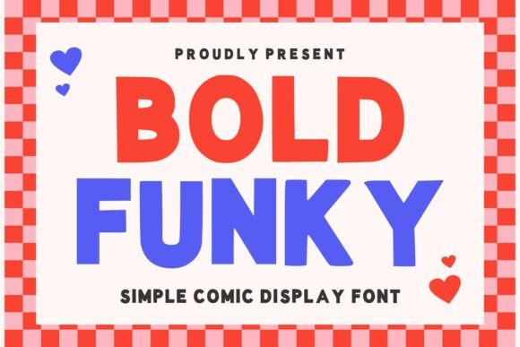 Bold Funky Display Font for Playful Web Design