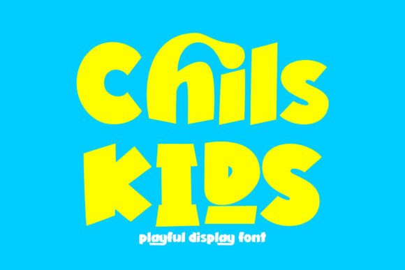 Chil Kids Font: A Vibrant Display Typeface for Creative Projects