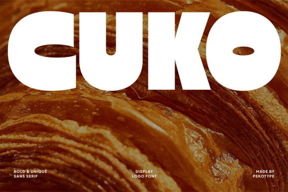 Cuko: A Playful Font for Bold Branding