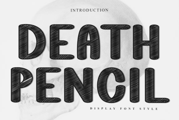 Death Pencil: A Festive Font for Holiday Creativity
