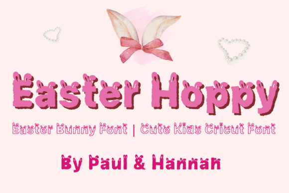Easter Hoppy: A Playful Font for Springtime Design