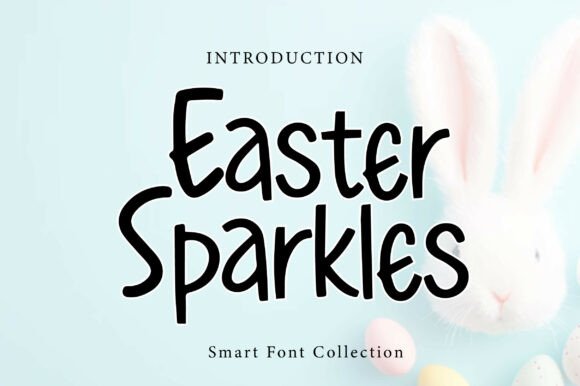 Easter Sparkles Font for Festive Branding and Design