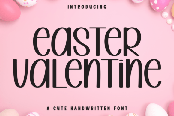 Easter Valentine Font for Business Branding and Design