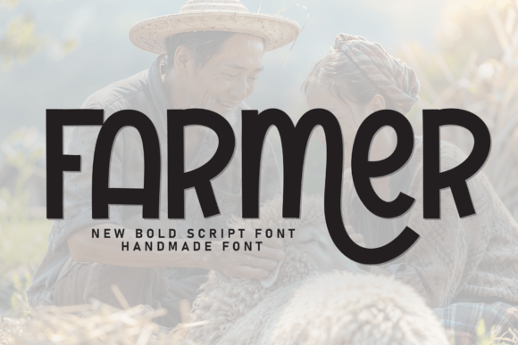 Farmer Font for Handmade Creations and Branding