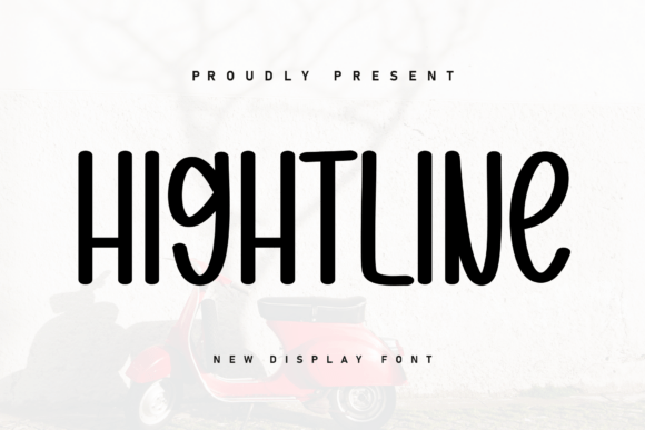 Hightline: A Handwritten Font for Cozy Branding