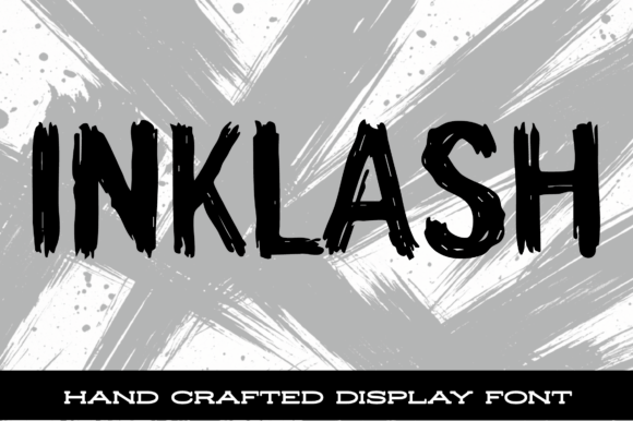 Inklash: A Bold Display Font for Dynamic Web Designs
