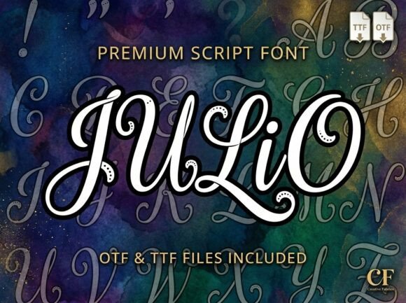 Julio Display Font for Eye-Catching Campaign Designs