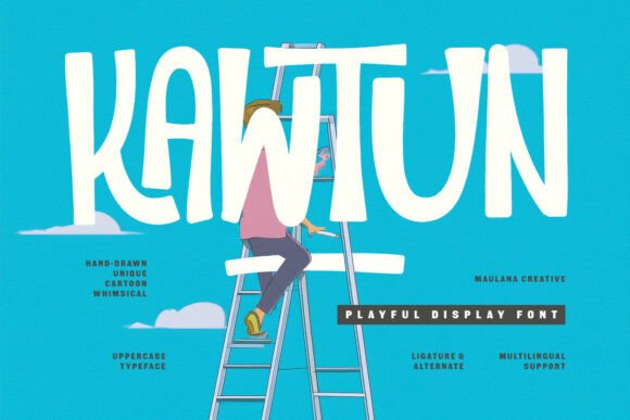 Kawtun: A Font That Adds Whimsy to Your Brand