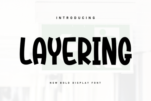 Layering Font for Handmade Creativity