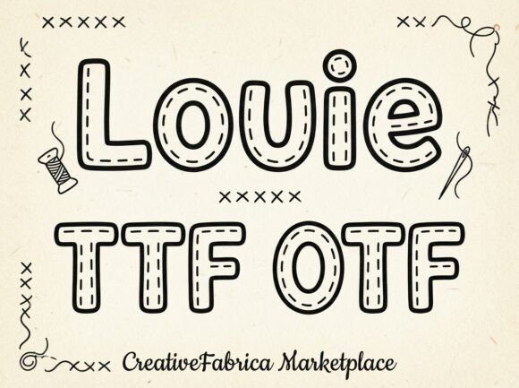 Louie Display Font for Eye-Catching Branding