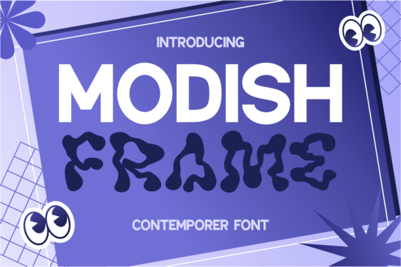 Modish Frame: A Display Font for Modern Editorial Design