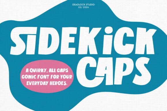 Sidekick Caps: The Hero Font for Bold Branding