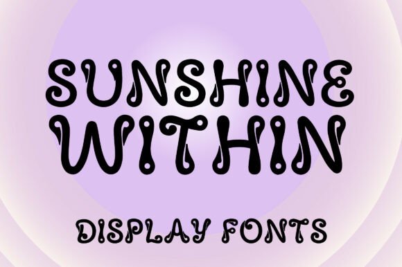 Sunshine Within Font for Business Branding and Design