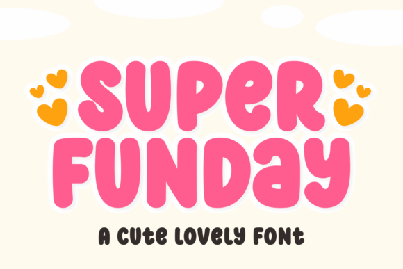 Super Funday Font for Whimsical Craft Projects
