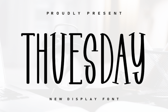 Thuesday: A Sweet Handwritten Font for Business Branding