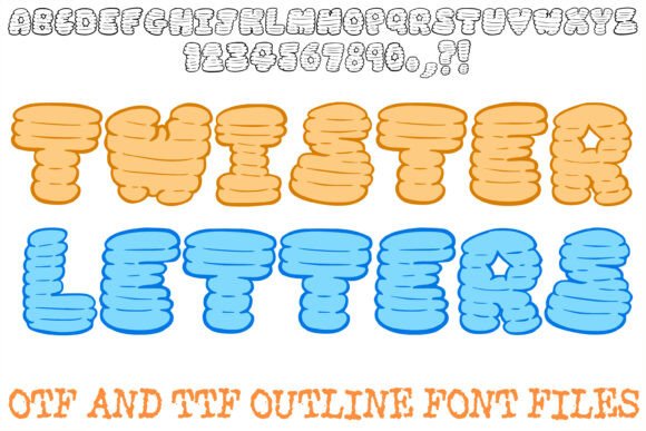 Twister Letters: A High-Energy Display Font for Creative Projects