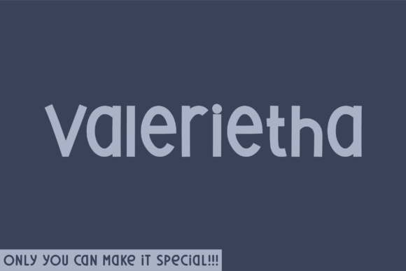 Valerietha: A Handwritten Font for Thoughtful Editorial Design